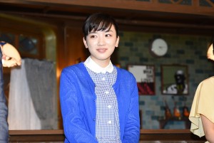 「連続テレビ小説“バトンタッチ”セレモニー」にて、『半分、青い。』の始まる永野芽郁