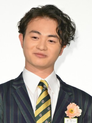 映画『ちはやふる -結び-』初日舞台挨拶に出席した森永悠希