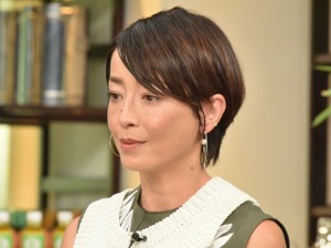 サントリー緑茶「伊右衛門」新TVCM先行記者発表会に出席した宮沢りえ