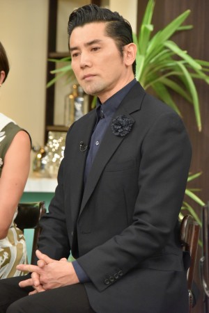 サントリー緑茶「伊右衛門」新TVCM先行記者発表会に出席した本木雅弘