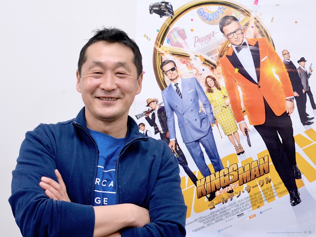 日米で活躍する坂本浩一監督が、『キングスマン』のアクションの魅力を語る