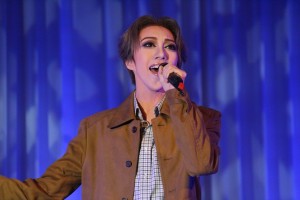 宝塚歌劇 月組 ミュージカル『雨に唄えば』制作発表会に登場した美弥るりか