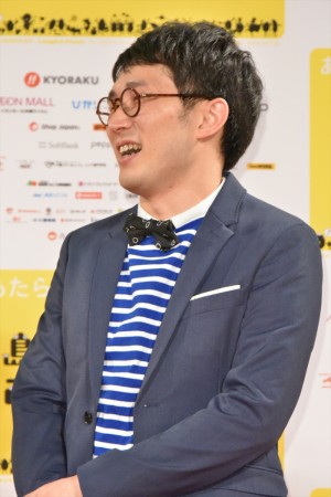 「島ぜんぶでおーきな祭 第10回沖縄国際映画祭」概要発表会見にて、シソンヌ・じろう