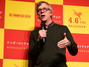 『ワンダーストラック』トッド・ヘインズ監督来日舞台挨拶にて、トッド・ヘインズ