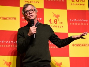 『ワンダーストラック』トッド・ヘインズ監督来日舞台挨拶にて、トッド・ヘインズ