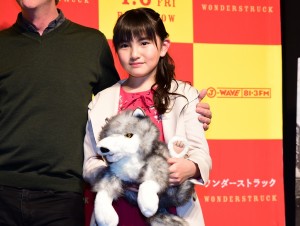 『ワンダーストラック』トッド・ヘインズ監督来日舞台挨拶にて、鈴木梨央