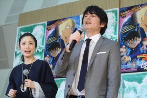 上戸彩、博多大吉、劇場版『名探偵コナン ゼロの執行人』公開アフレコに登場