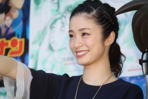 上戸彩、劇場版『名探偵コナン ゼロの執行人』公開アフレコに登場