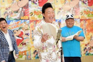 ANZEN漫才、『映画クレヨンしんちゃん 爆盛！カンフーボーイズ ～拉麺大乱～』公開アフレコに登場