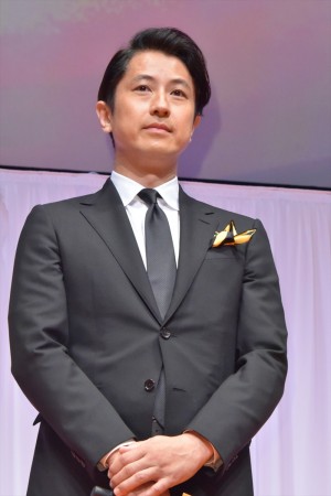 『ママレード・ボーイ』完成披露試写会にて、谷原章介