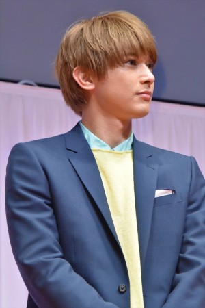 『ママレード・ボーイ』完成披露試写会にて、吉沢亮