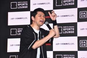 「DAZN for docomo SPORTS LOUNGE」プロ野球開幕直前イベントに登場した岡田圭右（ますだおかだ）