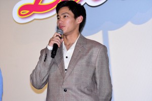 映画『ラブ×ドック』 完成披露試写会に登壇した野村周平