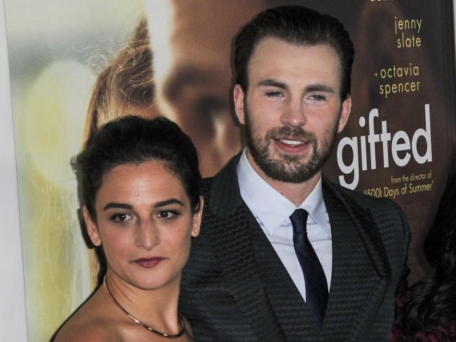 クリス・エヴァンス、ジェニー・スレイト、Chris Evans、Jenny Slate