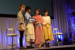 （左から）林勇、釘宮理恵、内田真礼、小澤亜李