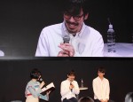 AnimeJapan 2018ブースイベントに登壇した『ペンギン・ハイウェイ』石田祐康監督とキャラクターデザイン・新井陽次郎