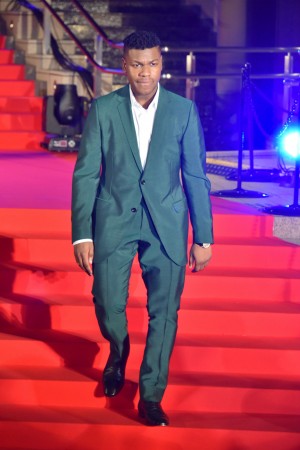 『パシフィック・リム：アップライジング』ジャパンプレミア（レッドカーペット）に登場したジョン・ボイエガ