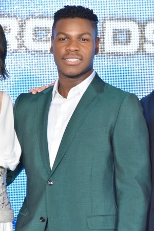 『パシフィック・リム：アップライジング』ジャパンプレミア（レッドカーペット）に登場したジョン・ボイエガ