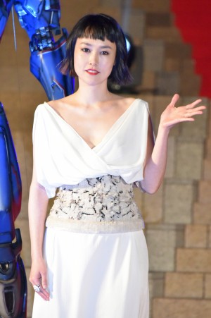 『パシフィック・リム：アップライジング』ジャパンプレミア（レッドカーペット）に登場した菊地凛子