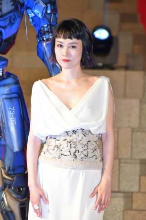 『パシフィック・リム：アップライジング』ジャパンプレミア（レッドカーペット）に登場した菊地凛子