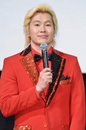 『パシフィック・リム：アップライジング』ジャパンプレミアに登場したカズレーザー（メイプル超合金）