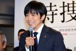 テレビ朝日2018年4月クール『特捜9』記者会見に登場した井ノ原快彦