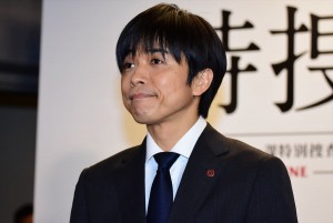 テレビ朝日2018年4月クール『特捜9』記者会見に登場した井ノ原快彦