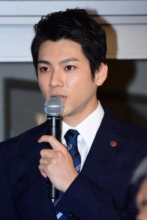 テレビ朝日2018年4月クール『特捜9』記者会見に登場した山田裕貴