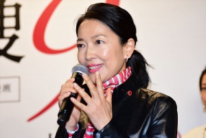 テレビ朝日2018年4月クール『特捜9』記者会見に登場した羽田美智子