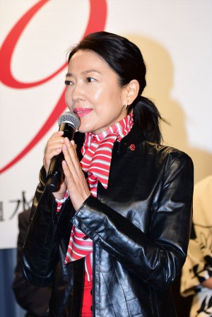 テレビ朝日2018年4月クール『特捜9』記者会見に登場した羽田美智子