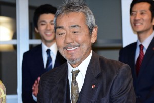 テレビ朝日2018年4月クール『特捜9』記者会見に登場した寺尾聰