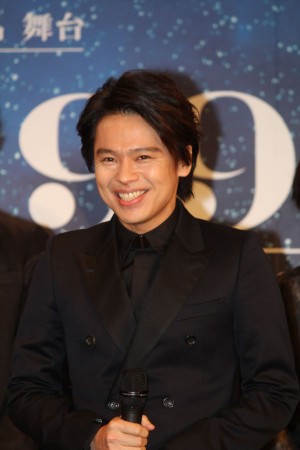 舞台『銀河鉄道999 GALAXY OPERA』制作発表記者会見に登場した中川晃教