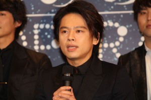 舞台『銀河鉄道999 GALAXY OPERA』制作発表記者会見に登場した中川晃教