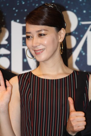 舞台『銀河鉄道999 GALAXY OPERA』制作発表記者会見に登場した凰稀かなめ