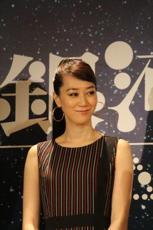 舞台『銀河鉄道999 GALAXY OPERA』制作発表記者会見に登場した凰稀かなめ