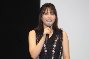 新時代劇『くノ一忍法帖 蛍火』試写＆会見に登場した黒川芽以