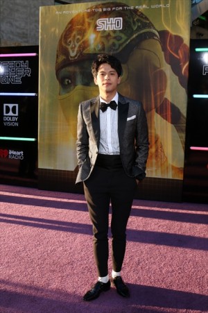 『レディ・プレイヤー1』ワールドプレミアに登場した森崎ウィン