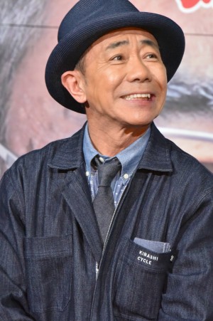 『いぬやしき』完成披露試写会に登壇した木梨憲武