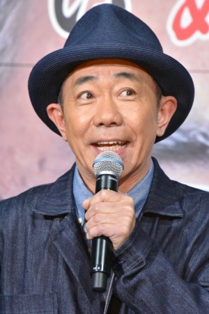 『いぬやしき』完成披露試写会に登壇した木梨憲武