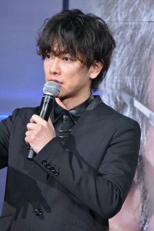 『いぬやしき』完成披露試写会に登壇した佐藤健