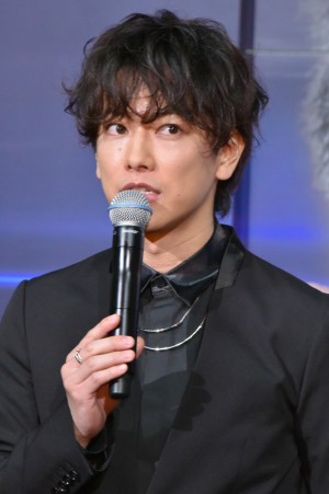 『いぬやしき』完成披露試写会に登壇した佐藤健