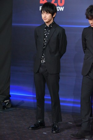 『いぬやしき』完成披露試写会に登壇した本郷奏多