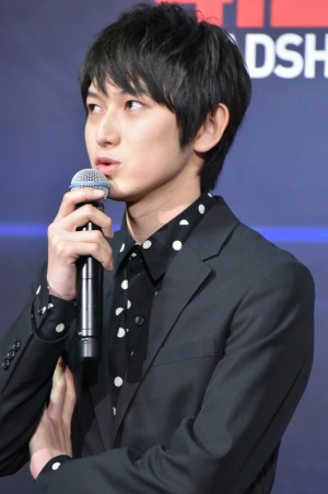 『いぬやしき』完成披露試写会に登壇した本郷奏多