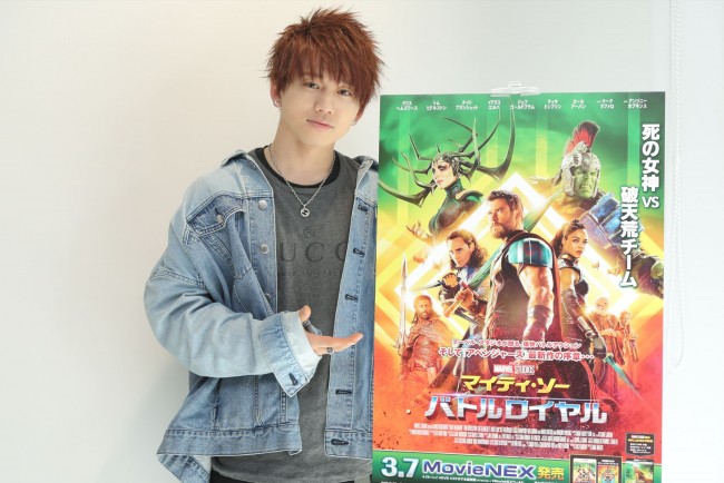 「マーベル　MovieNEX」Da-iCE花村想太 特別インタビュー