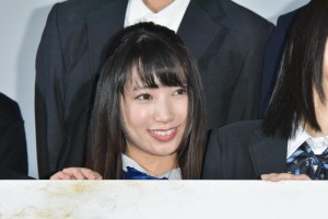 『人狼ゲーム　インフェルノ』完成披露舞台挨拶に登壇した上野優華