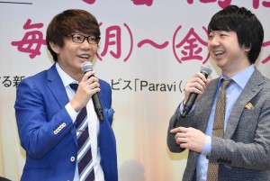 テレビ東京『青春高校3年C組』記者会見にて、三四郎