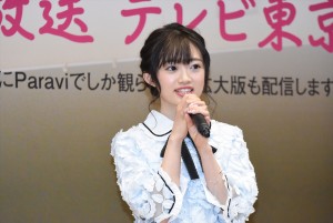 テレビ東京『青春高校3年C組』記者会見にて、NGT48・中井りか