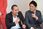 テレビ東京『青春高校3年C組』記者会見にて、千鳥