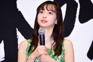 ドラマ25『宮本から君へ』記者会見に登壇した華村あすか