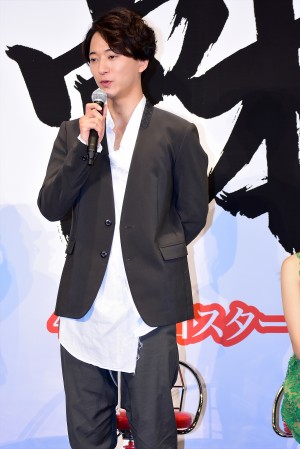 ドラマ25『宮本から君へ』記者会見に登壇した浅香航大